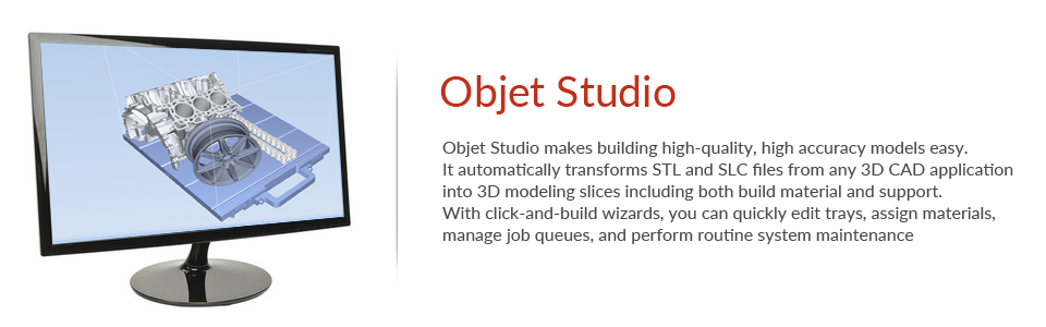Stratasys Objet Studio 3D Printing Software
